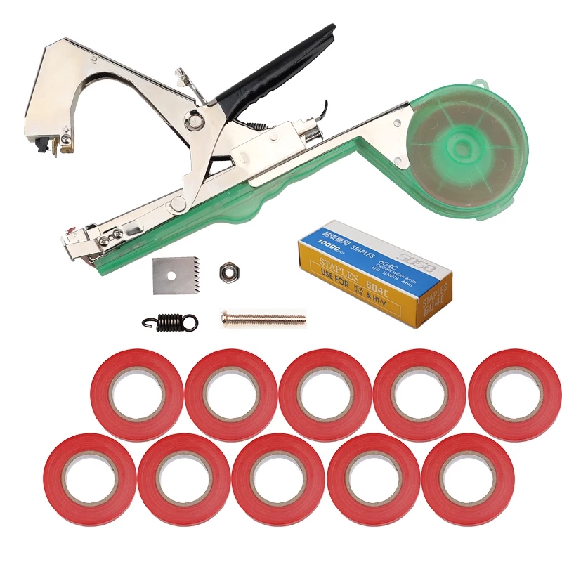 Gardening Tools Tapetool Tape PVC Plant Tie Tapetools Gardening Tape Banding Machine Vegetable Fruit Tree Taper