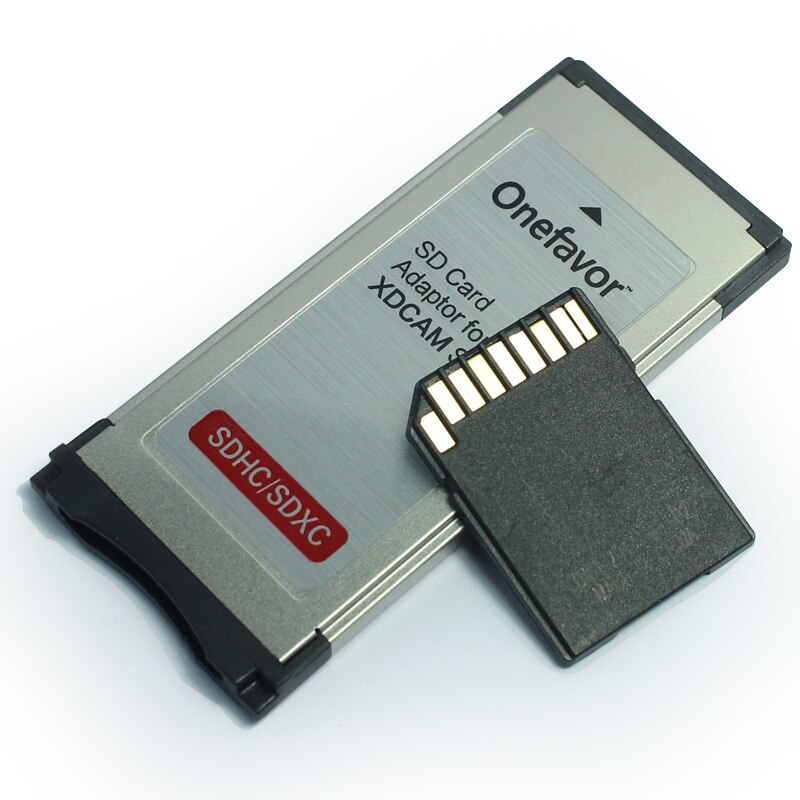SD SDHC SDXC Card Adaptor for XDCAM Series Camera into Express Card SXS ...