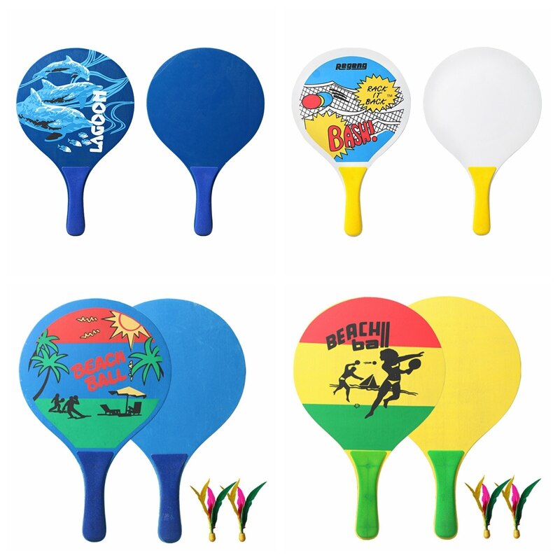 Board Badminton Racket Beach Fun Peddels Home Entertainment Cricket Schieten Racket Populaire Hout Tennis Fitness Set