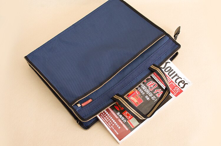 Bolsa de archivo de papel impermeable para maestro/marido/papá, tamaño grande, informal, libro de trabajo, revista, documentos, bolsa de portátil con mango negro simple