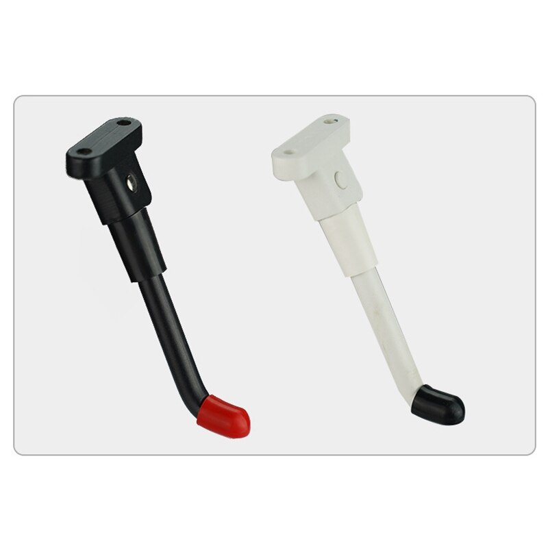 Funda de soporte de pie para patinete eléctrico, cubierta de silicona para Millet M365 Pro Ninebot Es2/Es4, color rojo y negro, 2 uds.