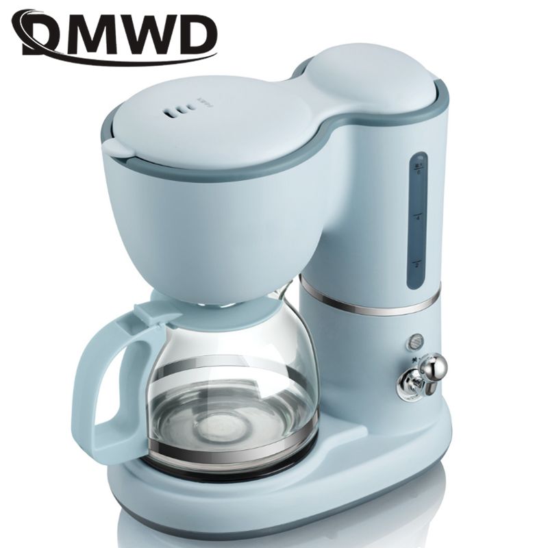 Fully Automatic Drip Coffee Maker Drip filter 600ml American coffee machine Tea Boiler Espresso Maker for home office 220V