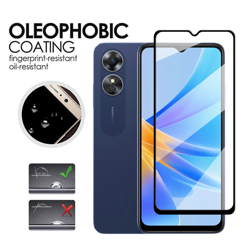 Just In Case Proteggi Schermo In Vetro Temperato Trasparente OPPO A17 1 Pz Oppo A17k Pellicola Prote 37351640