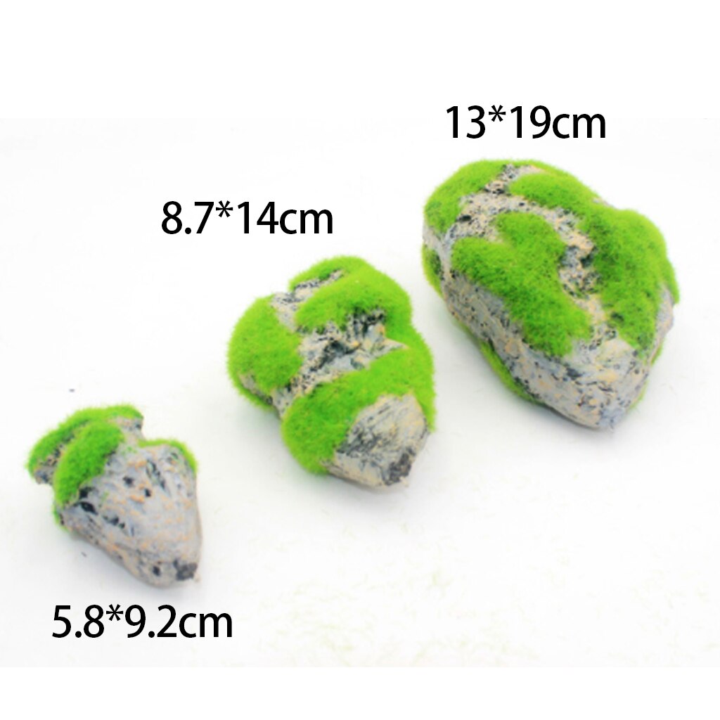 Floating Rock Suspended Simulation Artificial Stone Aquarium Decor Fish Tank Decoration Green Floating Pumice Pet Accessories