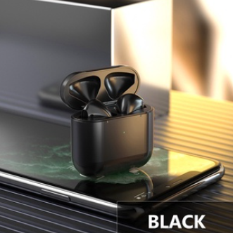 Pro 4 TWS Wireless Headphones Single Earphone Bluetooth-Compatible 5.0 Waterproof Headset With Mic For Xiaomi iPhone Pro4 Earbud: black
