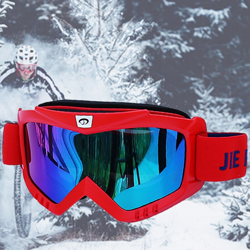 Winter skibril voor motorrijden anti-condens  uv400 bescherming heren dames sneeuw snowboardbril unisex skiën fietsbrillen