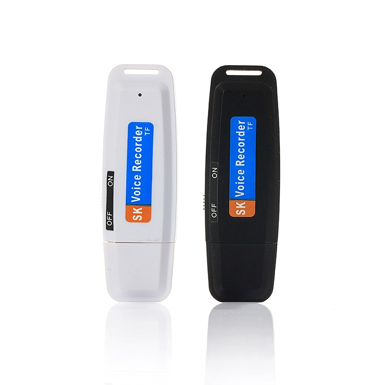 aankomst U-Disk Digital Audio Voice Recorder Pen oplader USB Flash Drive tot 32GB Micro SD TF J25