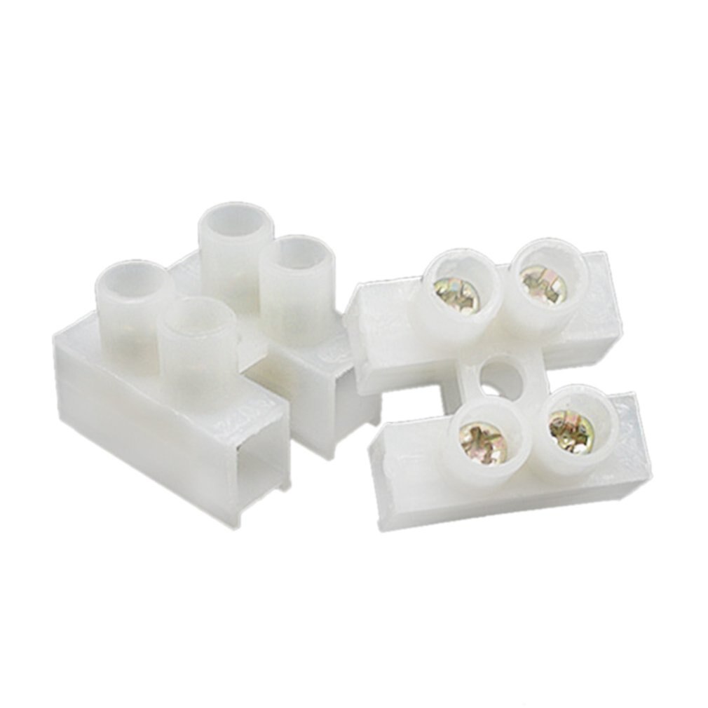 Durable Use 10A 2 Pins Electrical Cable Connectors Quick Splice Lock Wire Terminals Set