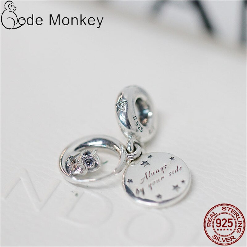 Codemonkey Little Uil Charm Authentieke 925 Sterling Zilveren Kralen Fit Originele Armband Diy Sieraden Maken CMS1504