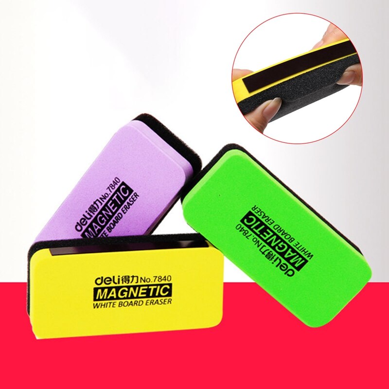 1 Pcs Magnetische White Board Gummen Whiteboard Marker Cleaner School Office Whiteboard Levert 11*5*2.2cm