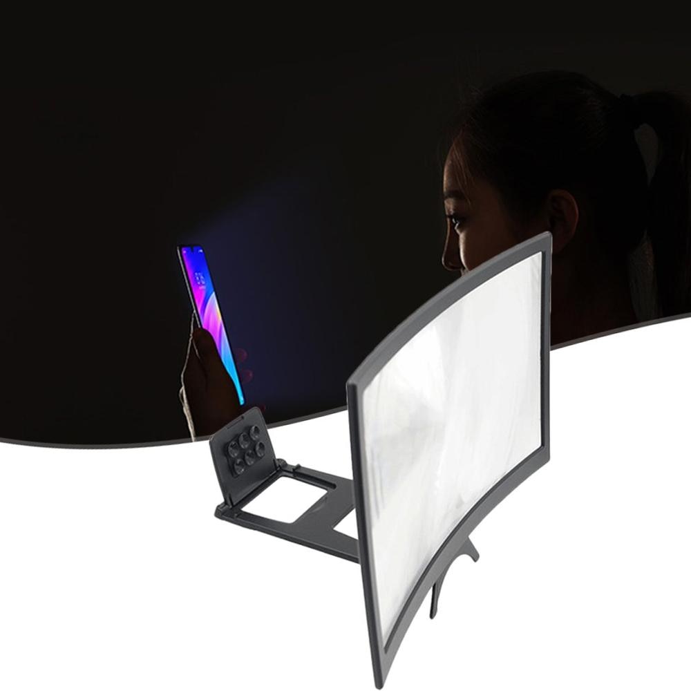 Curved Screen Mobile Phone Amplifier Curved Magnifying Glass Eye Protection 3D Screen Amplifier Mobile Phone Magnifying Glass