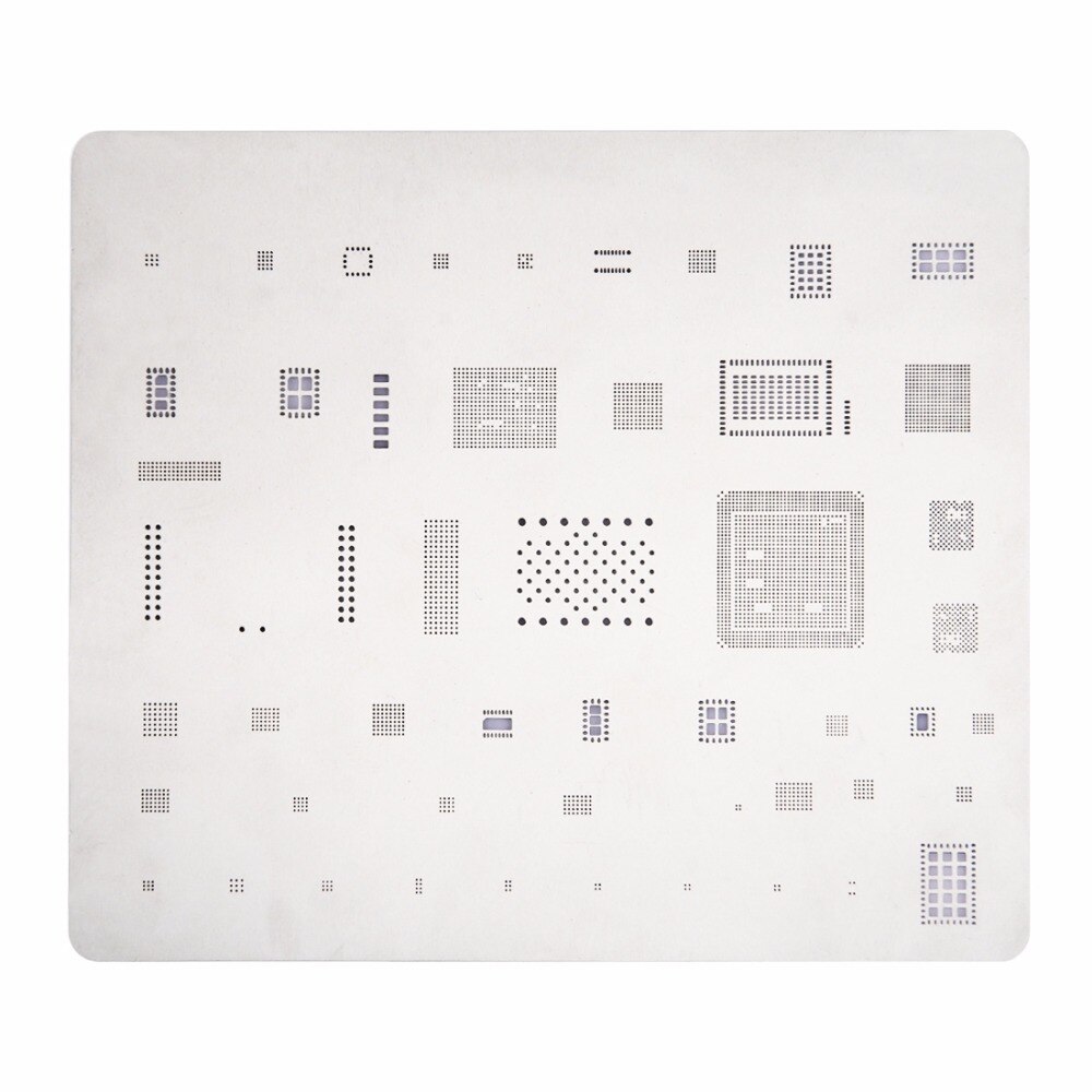 Mobile Phone Rework Repair BGA Reballing Stencils For iPhone 7 Plus