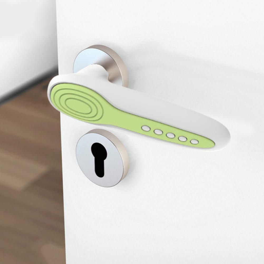 Soft Elastic Door Handle Foam Cover Doorknob Guard Protector Anti-collision Door Stopper Safety Protection Practical Home Decor
