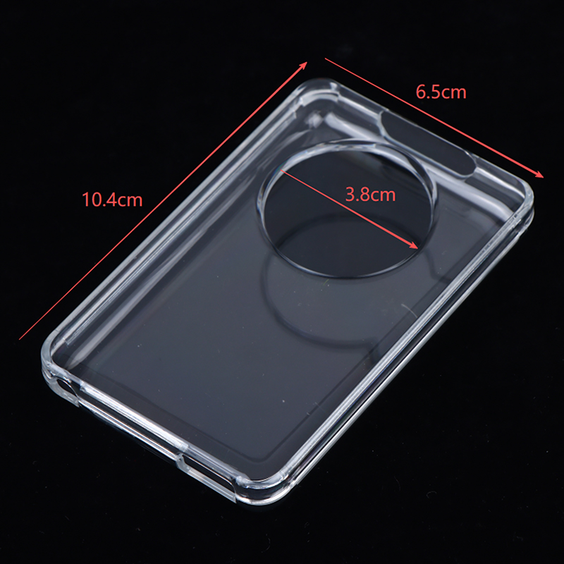 (Thin Version /5TH+ 6Th ) Protector For IPod Classic 6th Gen 120GB 160GB 80GB / 5th 30GB Crystal Clear Hard Cover Case: Default Title