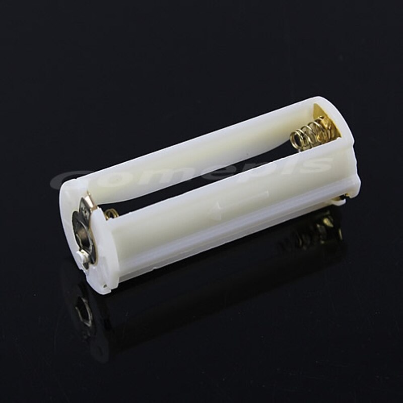 6 stück kunststoff-batteriehalterbox für 3 aaa  lr03 batterien für taschenlampen