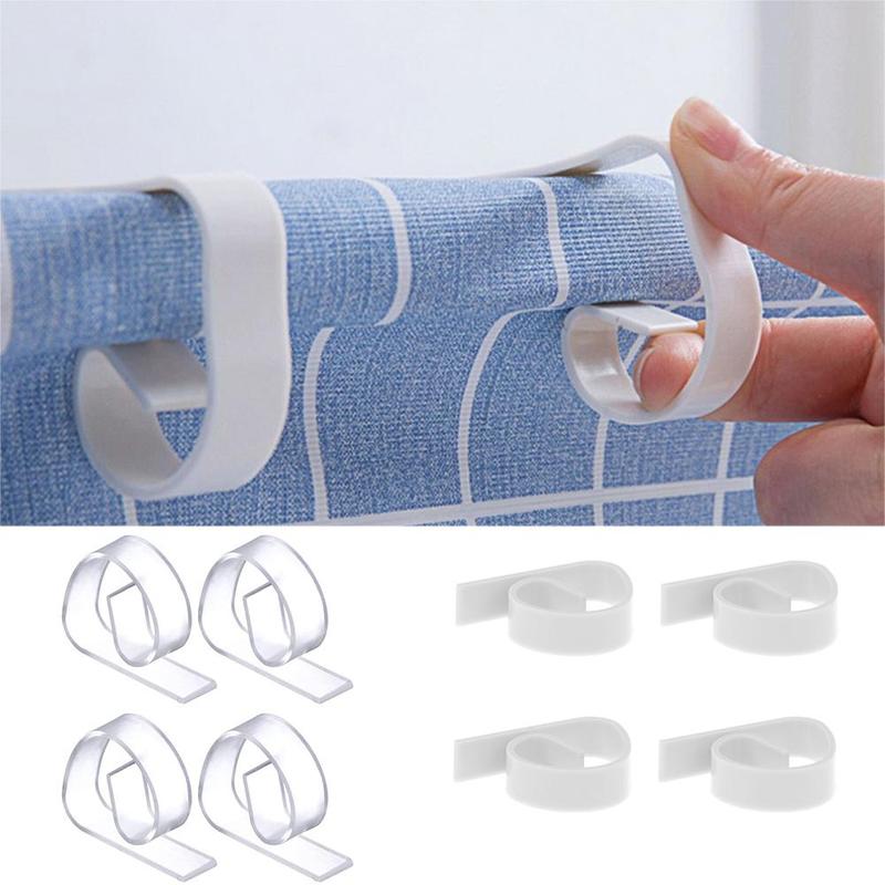 Pinzas ABS para mesa de Picnic, suministros útiles de pícnic para , paño de , E7U3, 4 unids/set/juego