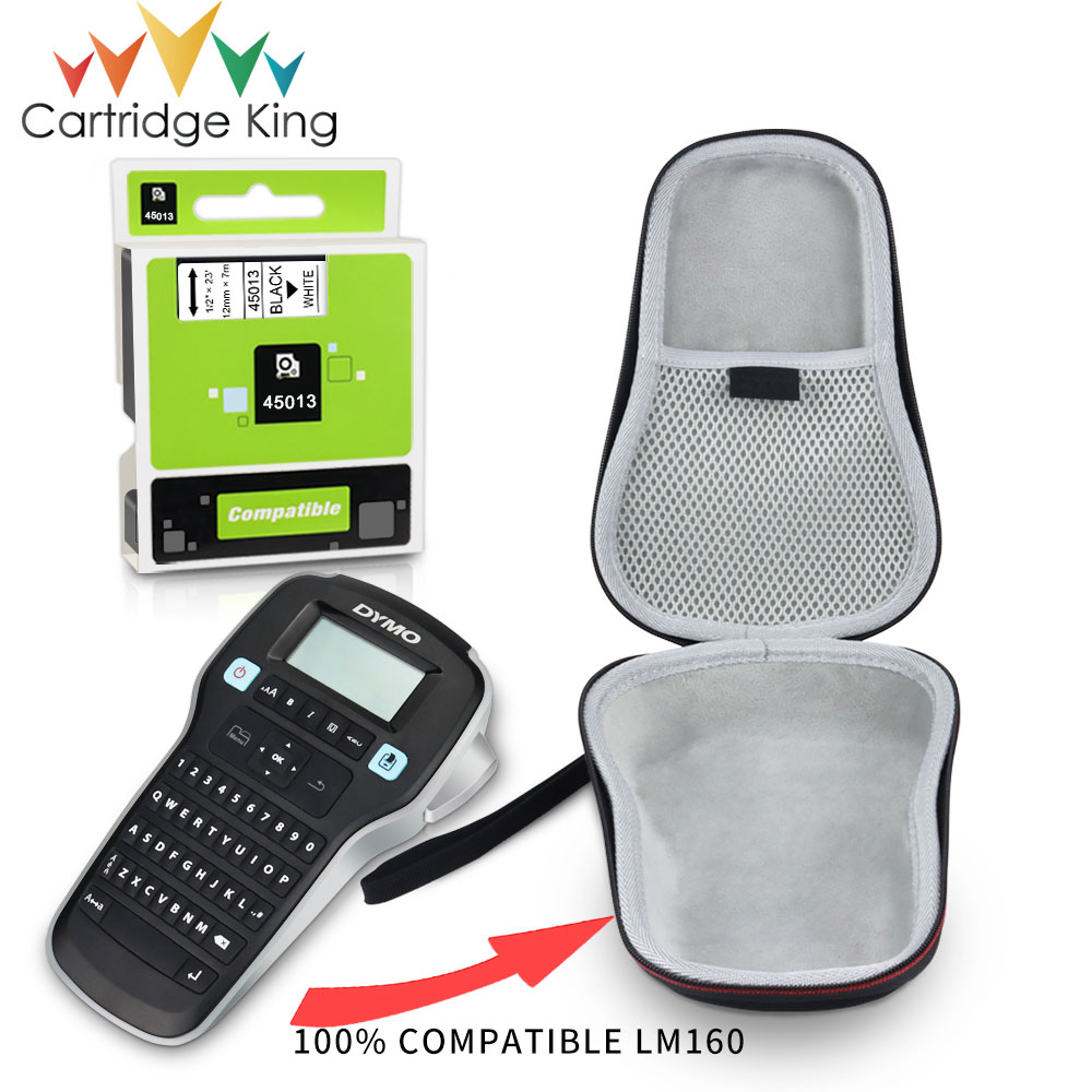Hard Case Voor Dymo Labelmanager 160 280 Colorpop Label Printer Eva Doos Dragen Beschermende Case Tas Voor Dymo D1 45013 label Tape