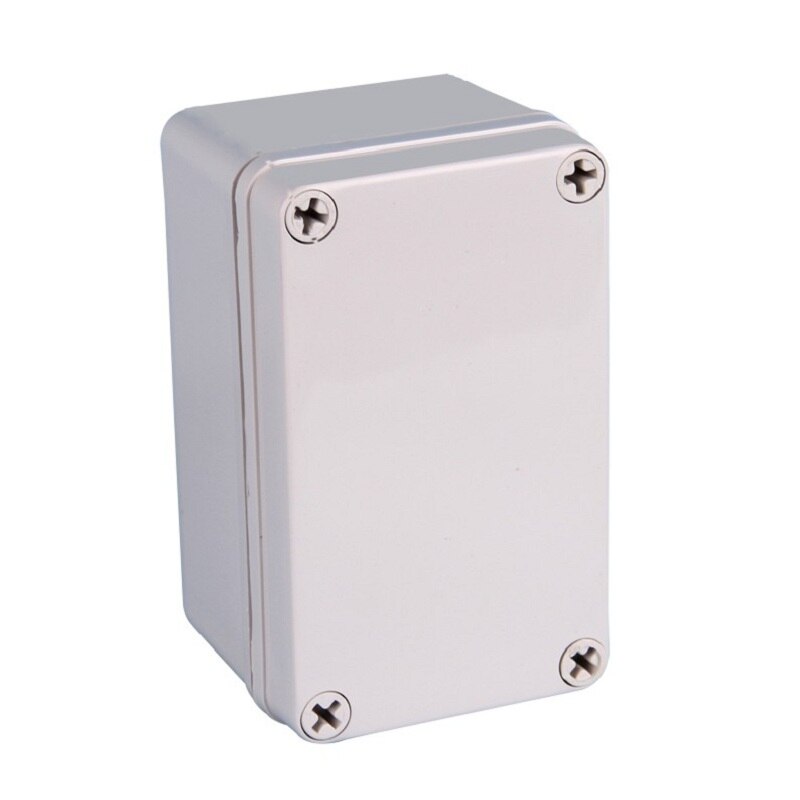 Outdoor waterproof plastic junction box terminal one in three out 130*80*70mm sealed box