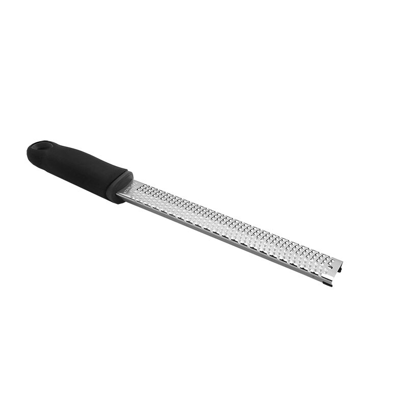 Rvs Kaas Rasp Shredder Vlijmscherp Mes Hand Rasp Voor Parmezaanse Kaas Raspen Kaas Citrus Citroen Zester Fruit Tool: black