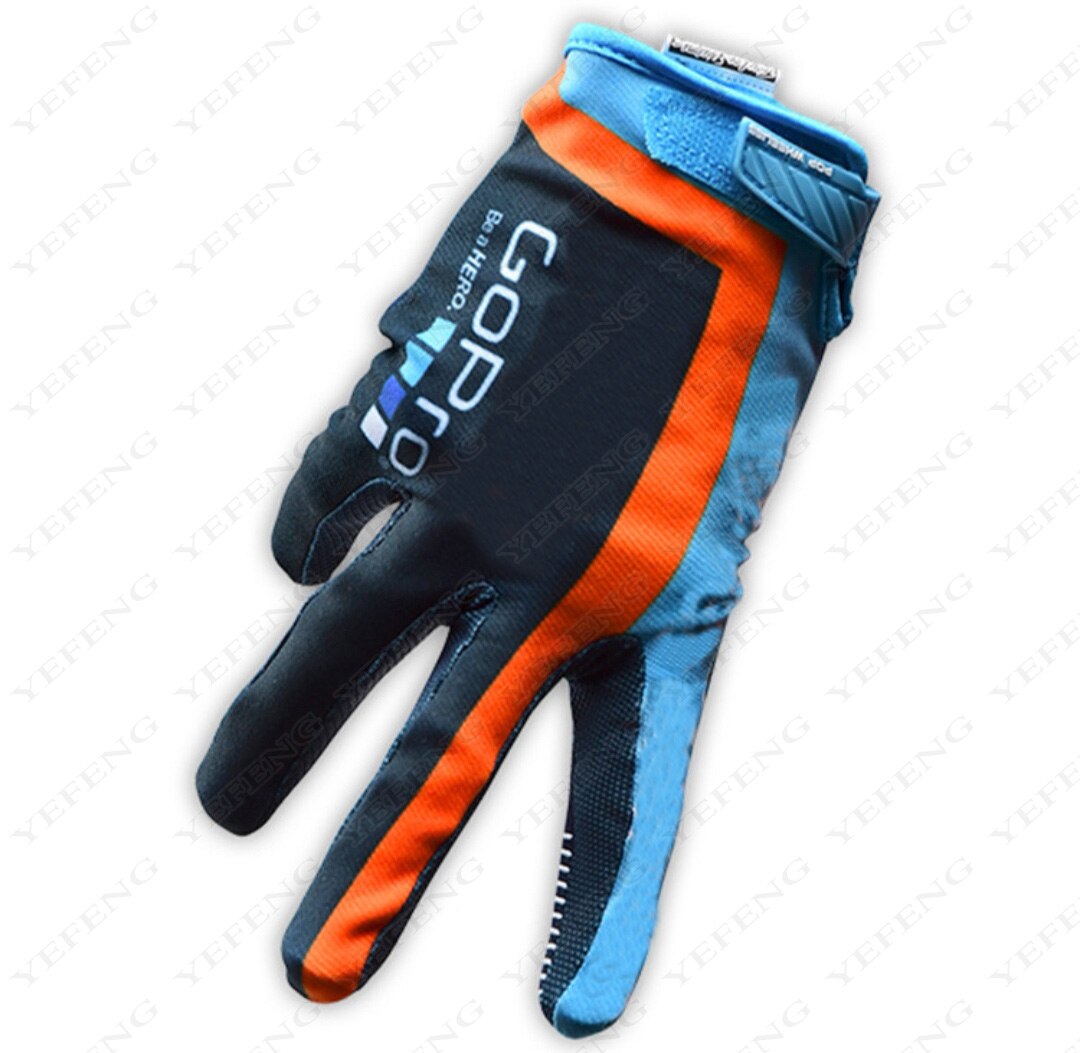 Thoger MX Handschuh MX 75 Rot – Für Enduro, Motocross, MTB, Größe XL/11, Mit Gelkissen & Verstellbarem Bündchen