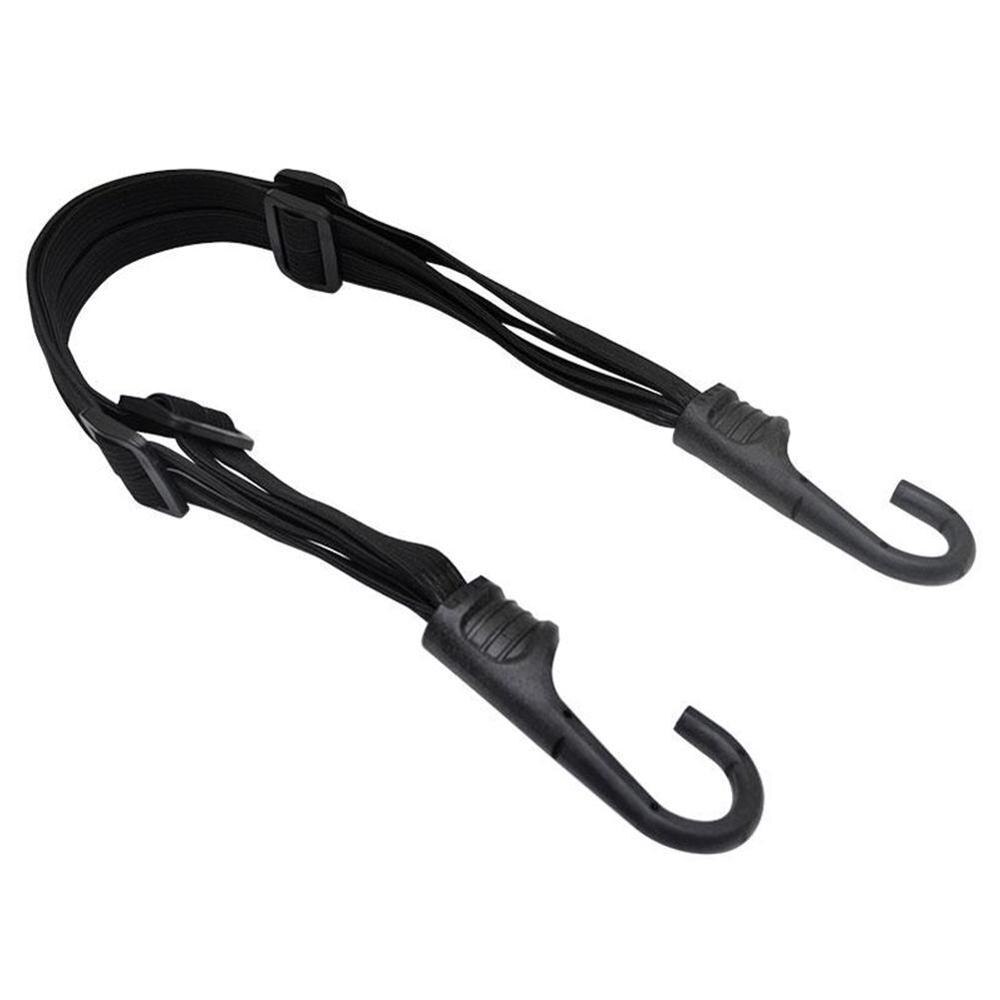 2 Haken Motorfietsen Moto Sterkte Intrekbare Helm Riem Bagage Elastisch Touw L2K4
