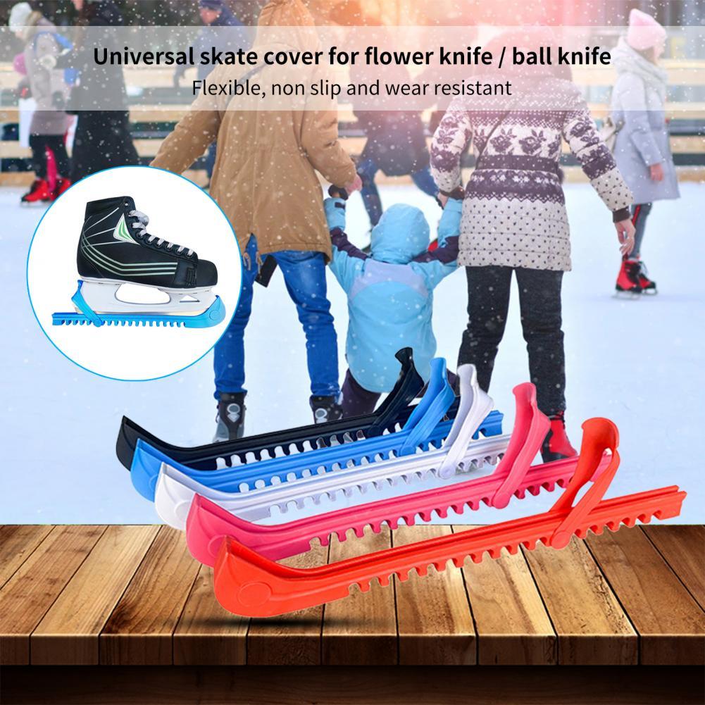 2Pcs/Set Skate Guard Top Notch Dust-proof Convenient Hard Adjustable Skate Guards for Adult