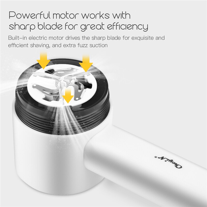 Electric Lint Remover Rechargeable Fabric Shaver Portable Lint Pellet Cut Machine Pill Fuzz Remover for Clothes Blanket Sweater