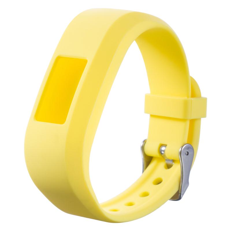 Per Vivofit JR cinturino cinturino cinturino di ricambio in Silicone per Garmin VivofitJR 2/JR2 Smart Wristband cinturini sportivi per bambini: Yellow