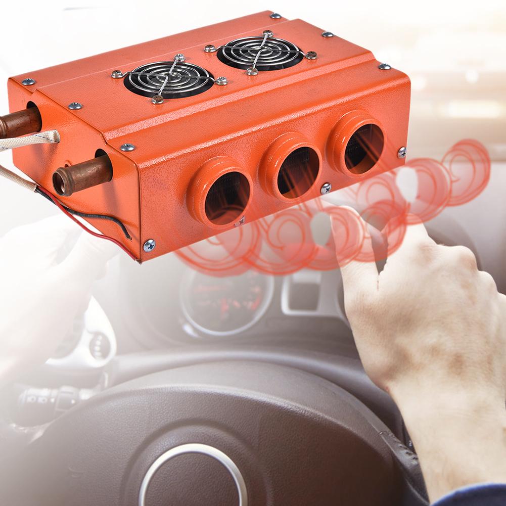 Chauffe-vitre électrique 12V 80W | Pour voiture, chauffage d'hiver, pare-brise, siège dégivreur, déhousseuse, pour RV bateaux pour camping-Car