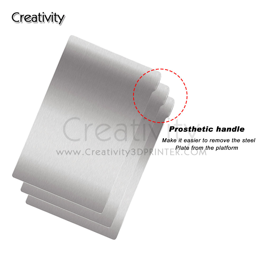 DLP SLA 3D Printer Spring Steel Flexible Build Plate Magnetic Base For Photon/S Mono SE/X/ElegooLD-002H 3D Printer