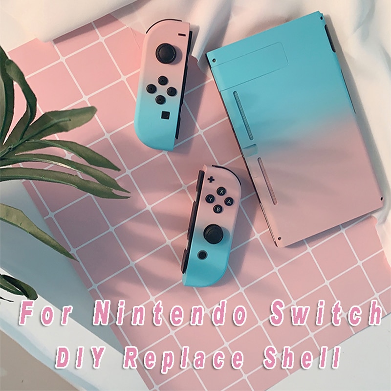 Gradient Color Housing Shell Case Cover for Nintendo Switch NS Console Controller Housing Nintend Switch Joy-Con Replace Cases