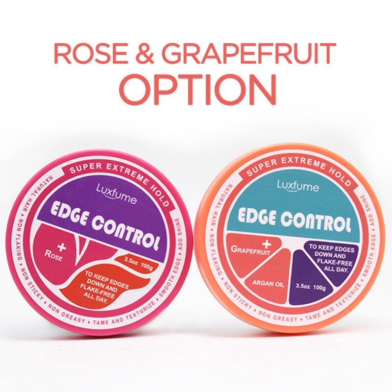 100g Pompelmo Rosa Dei Capelli di Cera Olio di Controllo per Lo messa in piega Dei Capelli Crema capelli design messa in piega Lacca Finitura anti-L'effetto Crespo Dei Capelli fissativo