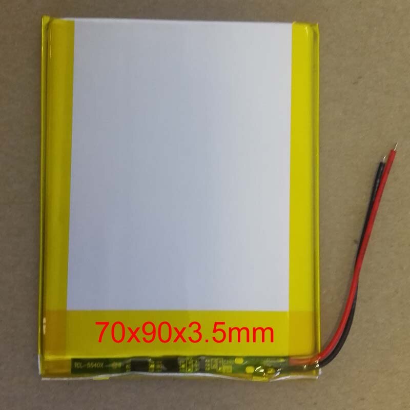 3.7 V 3500 mah (polymeer lithium-ion batterij) li-ion batterij voor tablet pc 7 inch MP3 MP4 [407095] vervang [357095] Hoge capaciteit