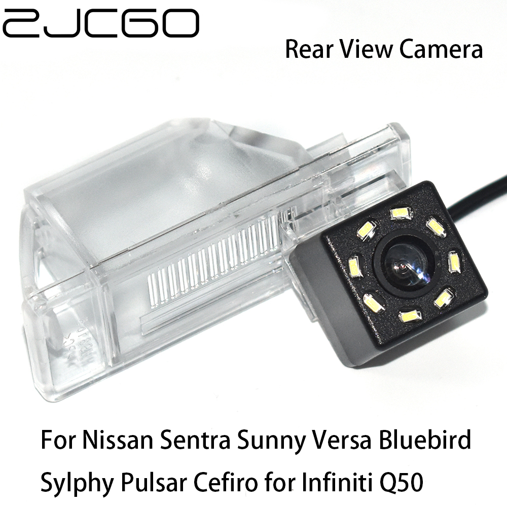 ZJCGO Auto Reverse Rear View Back Up Parking Camera voor Nissan Sentra Zonnige Versa Bluebird Sylphy Pulsar Cefiro voor Infiniti q50