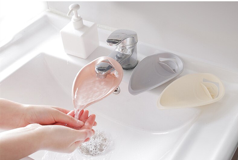 Kraan verlengd hand wassen apparaat gids sink extender Kind baby hand wassen aid extender