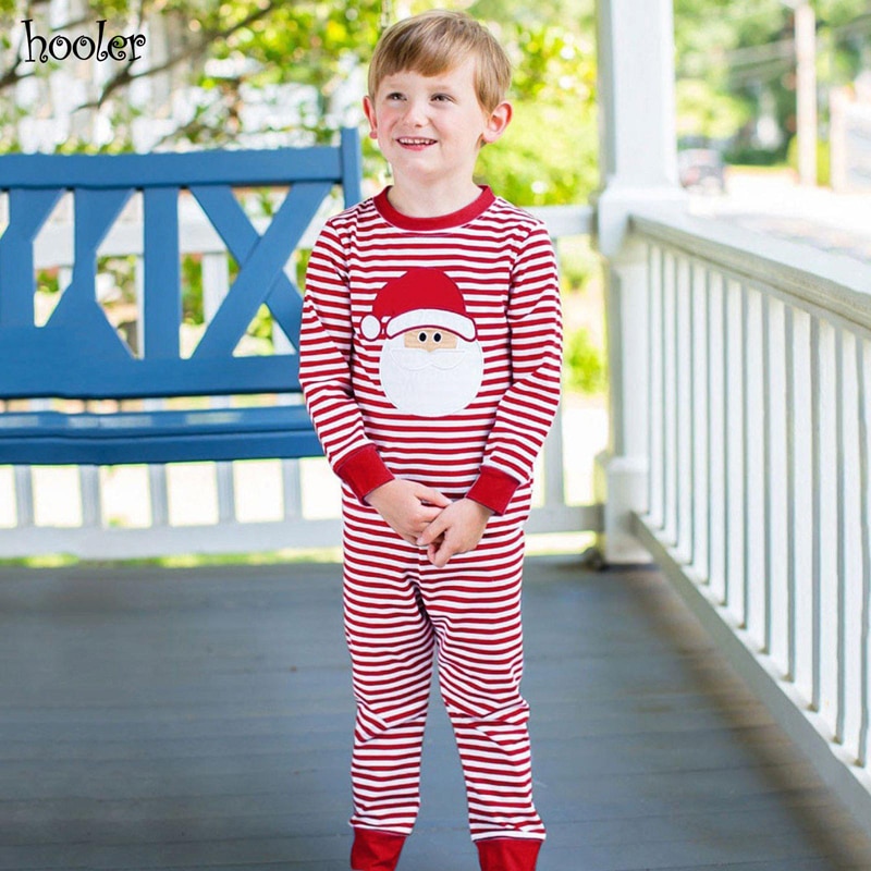 Weihnachten Kleidung freundlicher Baby Jungen Mädchen Weihnachten Santa Plaid Spitzen + Hosen Pyjama Nachtwäsche Boutique freundlicher Kleidung vestaglia Tussi