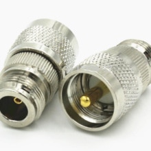 1Pcs Adapter UHF male PL259 PL-259 Male Plug to N Female type Jack RF Connector Adapter