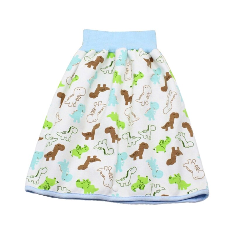Infantile enfants imperméable couche-culotte jupe lavable réutilisable Urine Pad Shorts bébé -né formation couche à langer pantalon: 5 / M