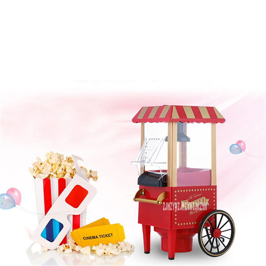 PM2800 métal Non toxique PP Vintage Mini pop-corn Machine ménage rétro Popper Machine petit classique pop-corn fabricant 220V/110V