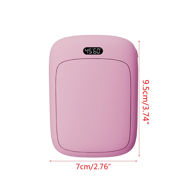 Chauffe-mains électrique USB Rechargeable, chauffe-mains Portable de poche réutilisable, pour les Sports de plein air, d'hiver a