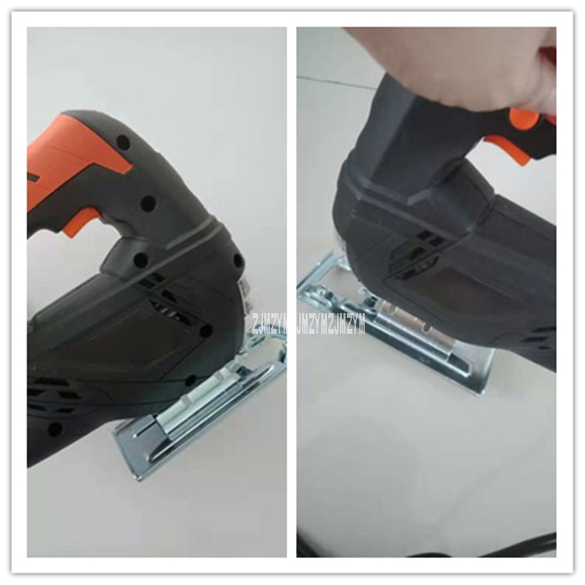 55 Speed Regulation Electric Jig Saw Portable Jigsaw Fret Saw Sweep Saw Handhold Curved Saw Household Woodworking Cutting Tool