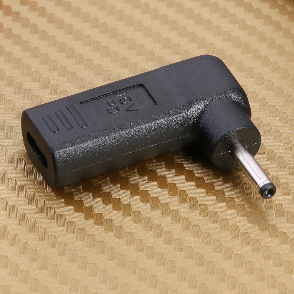 90 gradere usb 3.1 usb-c type-c hunn  til 3.0 x 1.1mm dc mannlig støpsel-adapter ultra grunnleggende datamaskin laptop