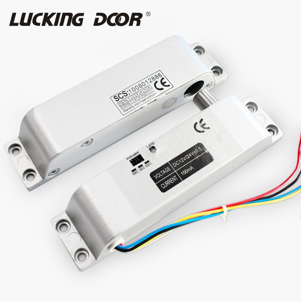 Electric Mortise Lock DC 12V Fail Safe Electric Bolt Lock Door Security Lock time delay Access Control Accessories