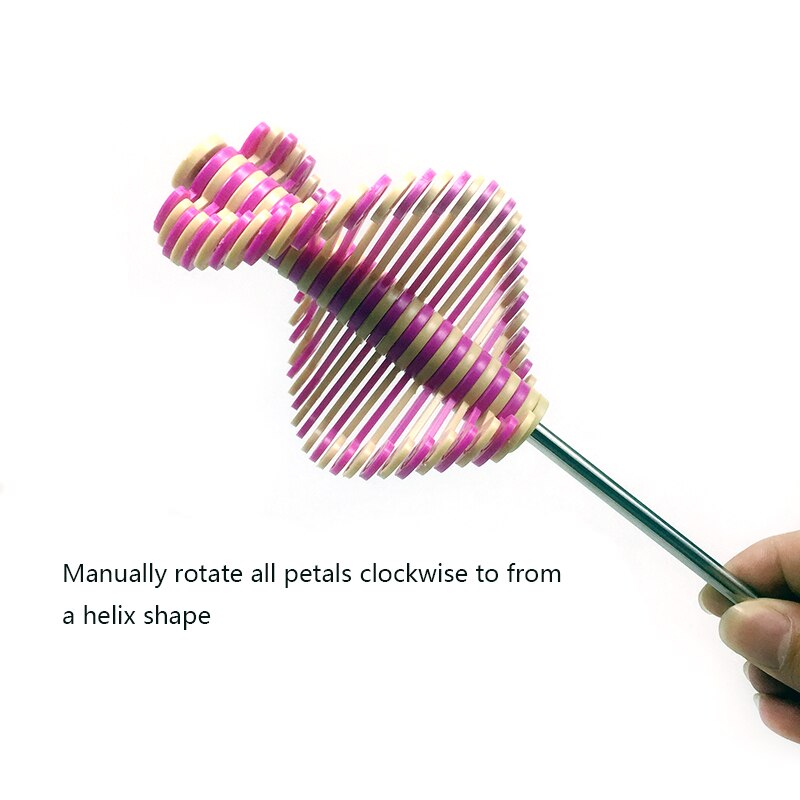 Sjov ro-lollipop stim legetøj spinding kinetisk anti-stress autisme fidget fokus angst lindring anti depression legetøj