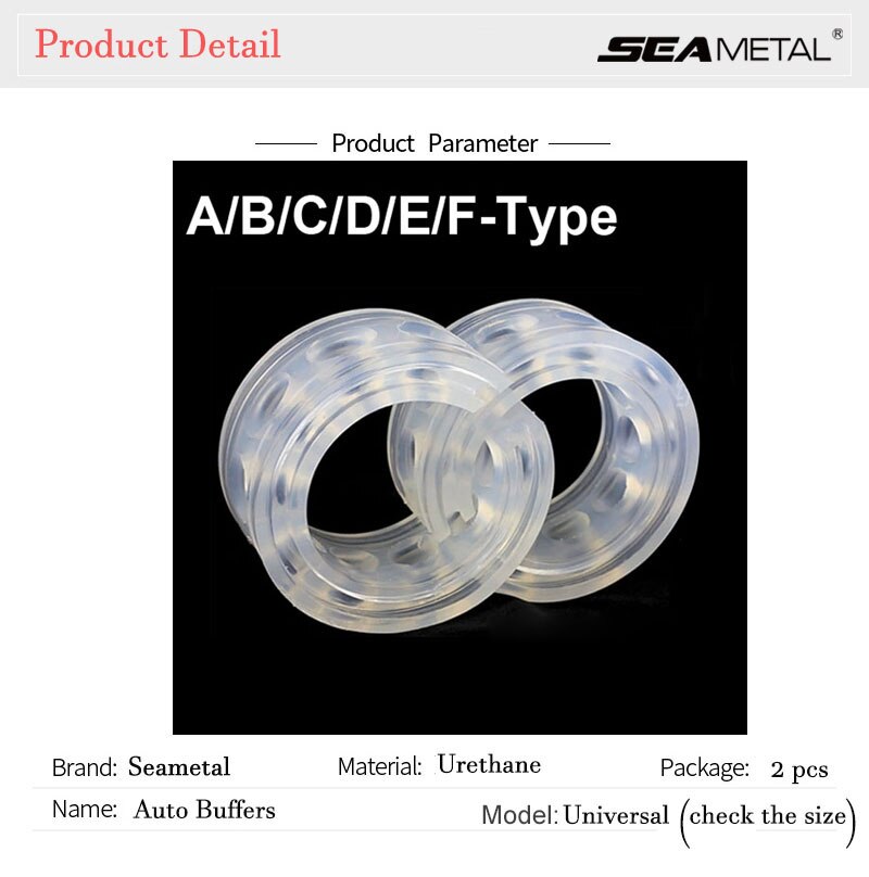 Car Buffer Bumper Cushion Springs Shock Absorber Power Cushion Buffer On Car Springs Auto Buffer Accessories Auto-Buffers