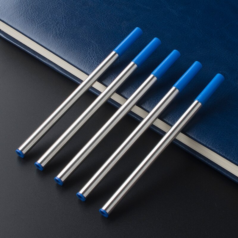 Recargas azules de , bolígrafo Rollerball de punta mediana, 10 unidades,: blue