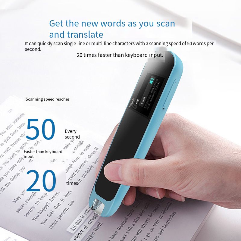 with Touch Screen Support WiFi Chinese / English Portable Scan Translation Pen Exam Reader Voice Language Translator Device