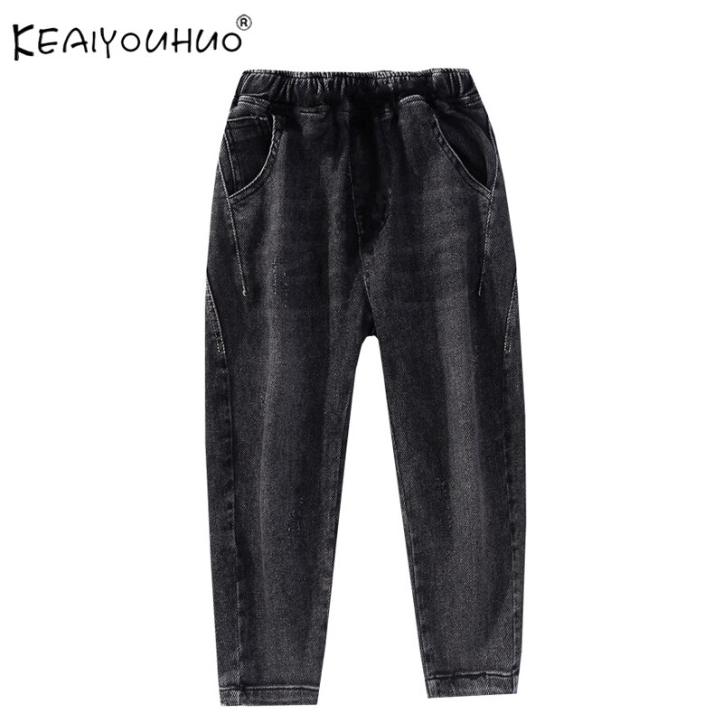 Pantalones vaqueros ajustados para niños, ropa informal para niños, pantalones vaqueros de para niños grandes, ropa juvenil de Color claro de 3 a 12 años