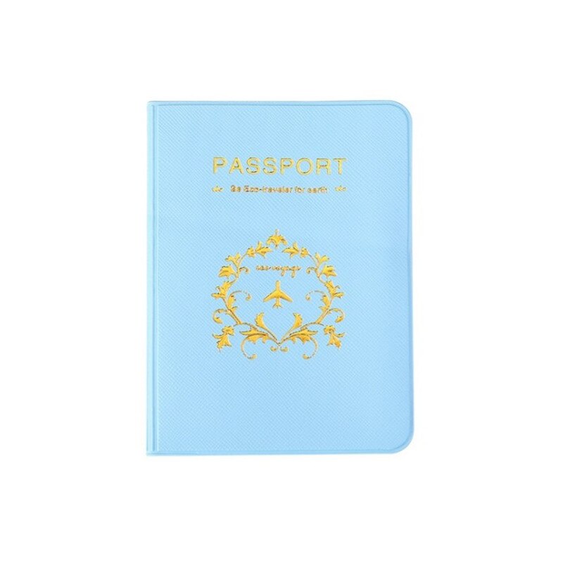 Novo estilo unicórnio capa de passaporte couro do plutônio unisex titular do cartão de crédito moda estampas animais passaporte titular caso protetor: 1pc