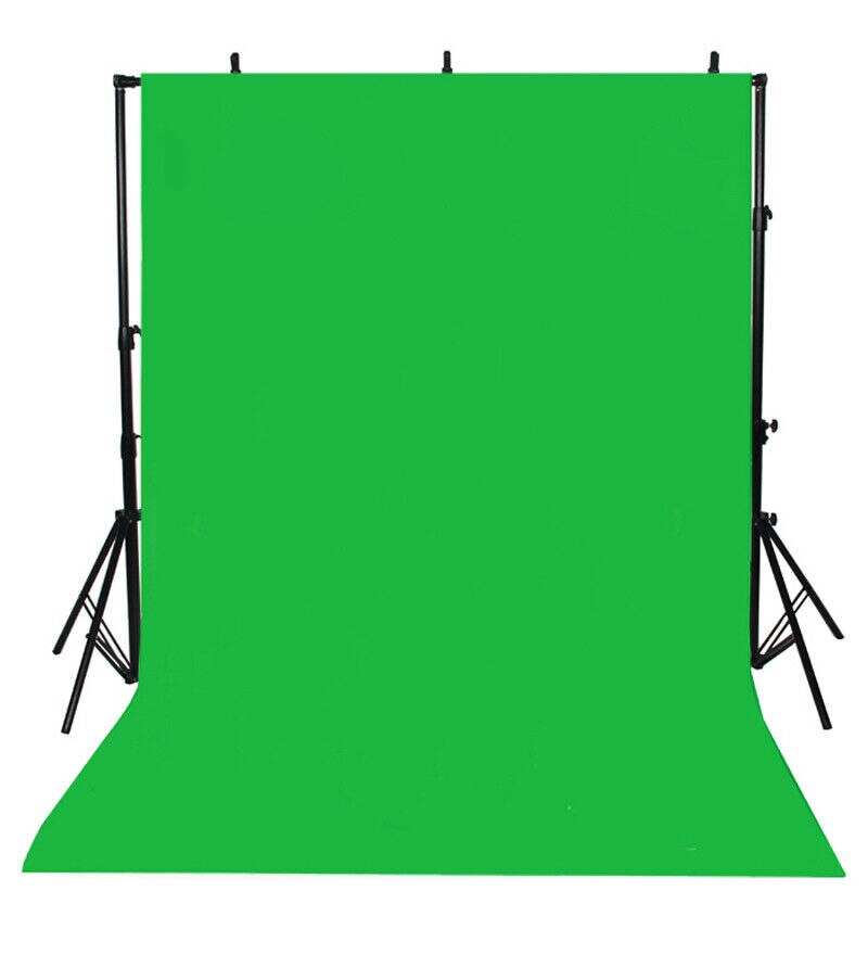 3 x 5ft ikke-vævede hvide fotografier baggrundsskærm studie baggrund foto rekvisitter: Grøn
